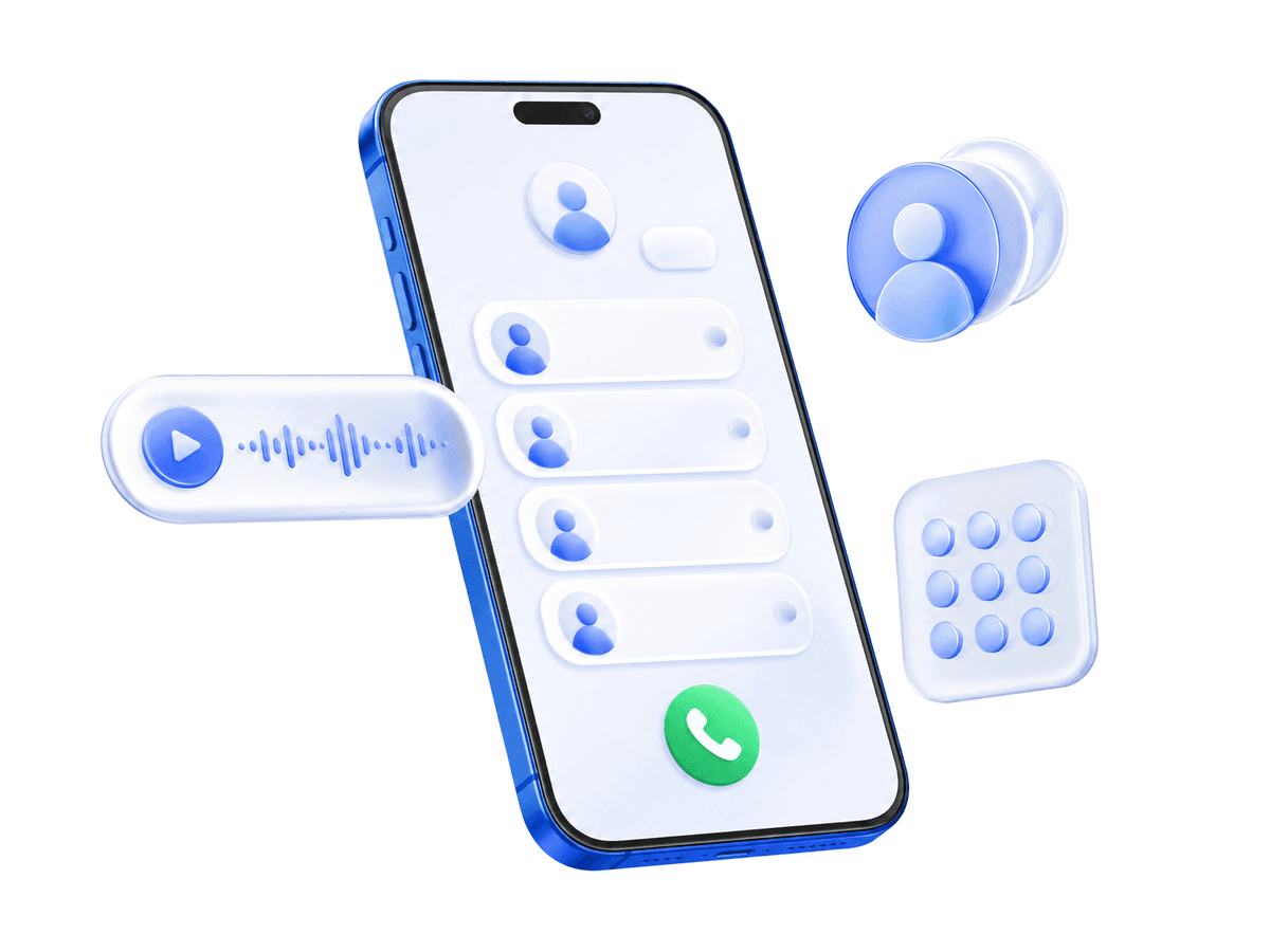 OnePhone app — smart PBX call log